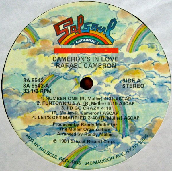 Rafael Cameron Camerons In Love LP Album Akerrecords Nl