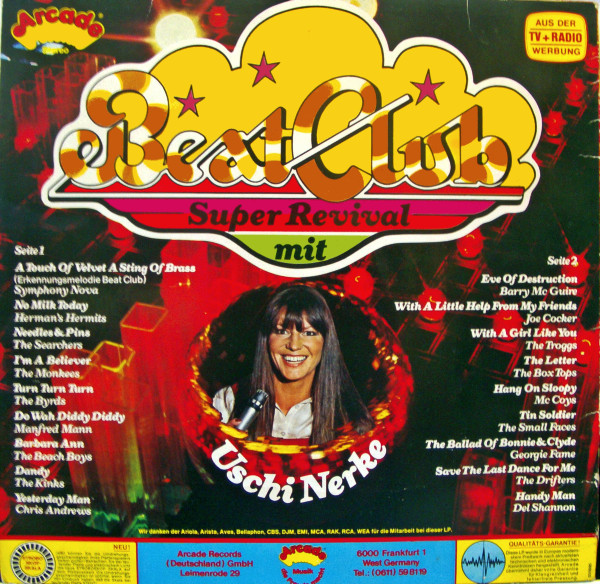 Various Beat Club Super Revival Mit Uschi Nerke LP Comp