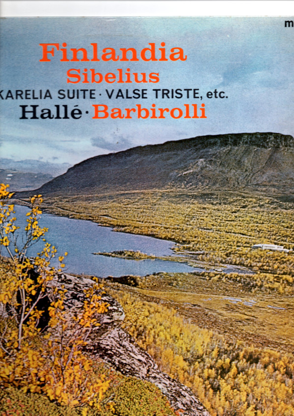 Jean Sibelius Hall Orchestra Sir John Barbirolli Finlandia Great