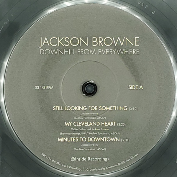 Jackson Browne Downhill From Everywhere (2xLP, Album, Gat