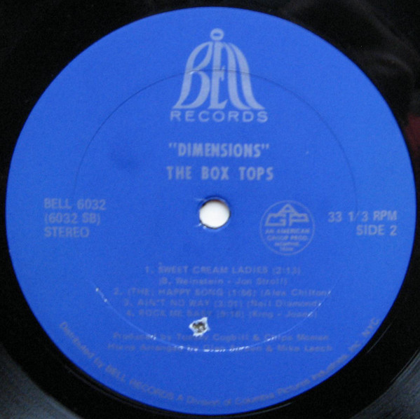 Box Tops Dimensions (LP, Album) akerrecords.nl