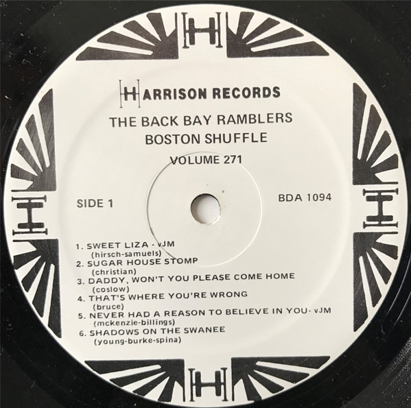 Back Bay Ramblers Boston Shuffle (LP, Album) akerrecords.nl