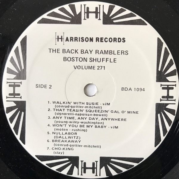 Back Bay Ramblers Boston Shuffle (LP, Album) akerrecords.nl