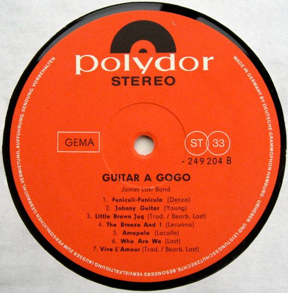 James Last Guitar À Gogo (LP, Album) akerrecords.nl