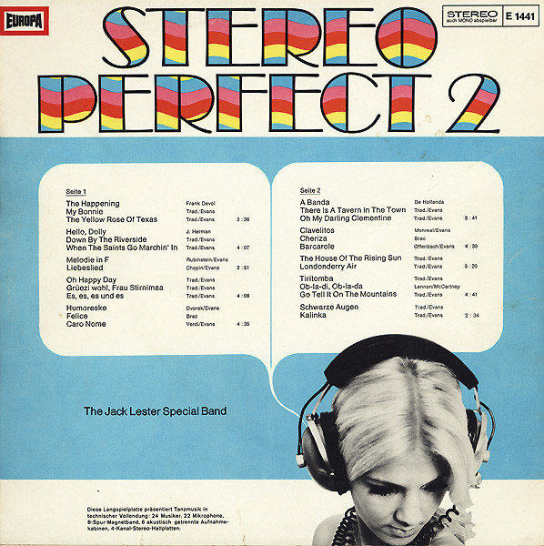 The Jack Lester Special Band Stereo Perfect Lp Akerrecords Nl