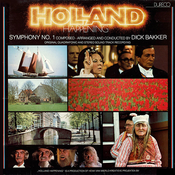 Dick Bakker Holland Happening (LP, Album, Quad) akerrecords.nl