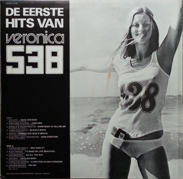 Various Met Volle Kracht, De Eerste Hits Van Veronica 538 (LP, Comp