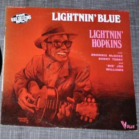 Lightnin’ Hopkins – Lightnin’ Blue (LP, Comp, RE) – akerrecords.nl