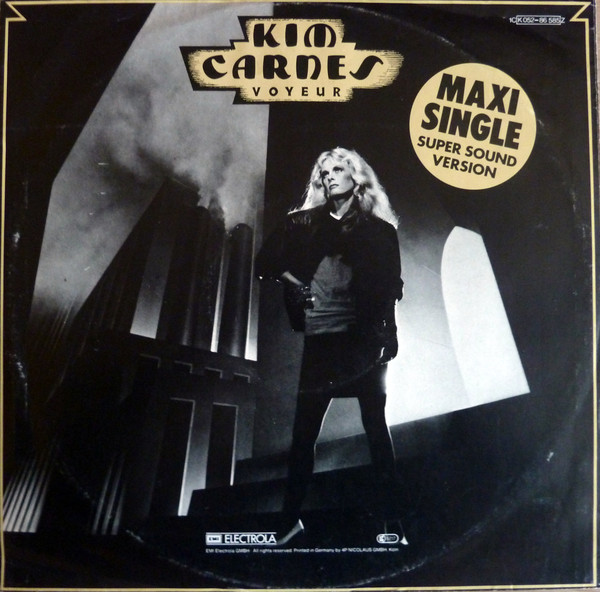 Kim Carnes Voyeur 12″ Maxi Akerrecords Nl