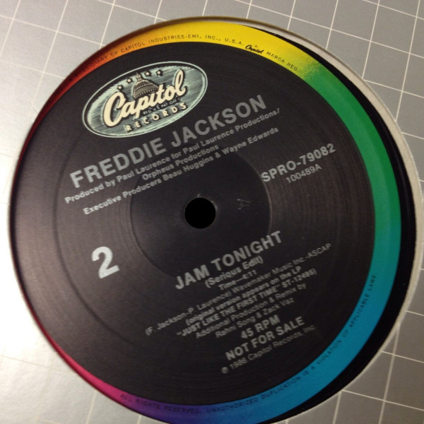 Freddie Jackson – Jam Tonight (12″, Promo) – Akerrecords.nl