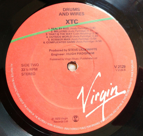 XTC Drums And Wires (LP, Album) akerrecords.nl