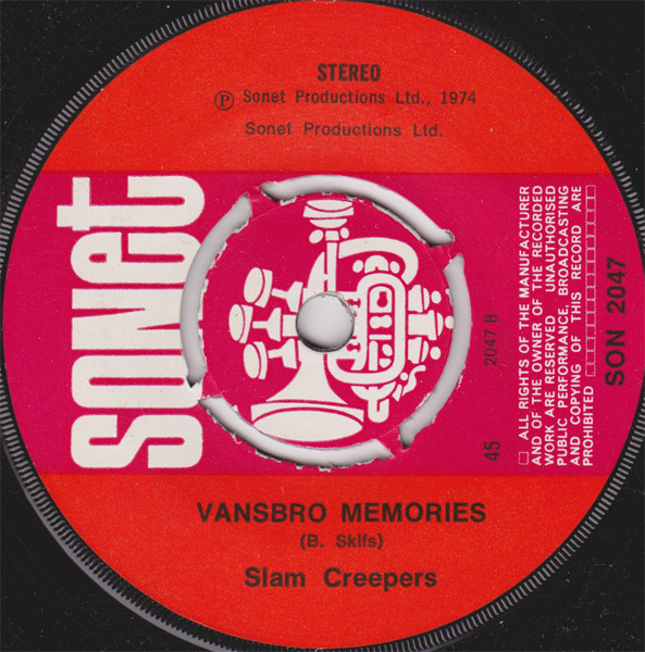 Slam Creepers’ We Are Happy People / Vansbro Memories (7″, Single