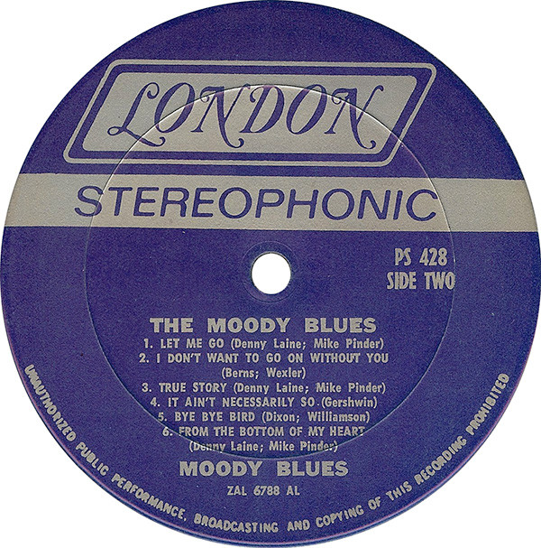 The Moody Blues – Go Now – The Moody Blues #1 (LP, Album, M/Print ...