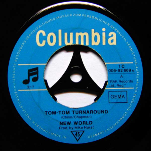 New World (3) TomTom Turnaround (7″, Single, Mono) akerrecords.nl