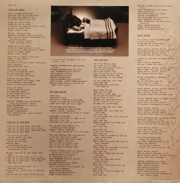 Garland Jeffreys Ghost Writer (LP, Album, Pit) akerrecords.nl