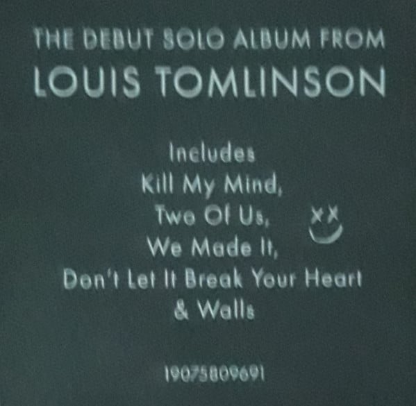 Louis Tomlinson Walls LP