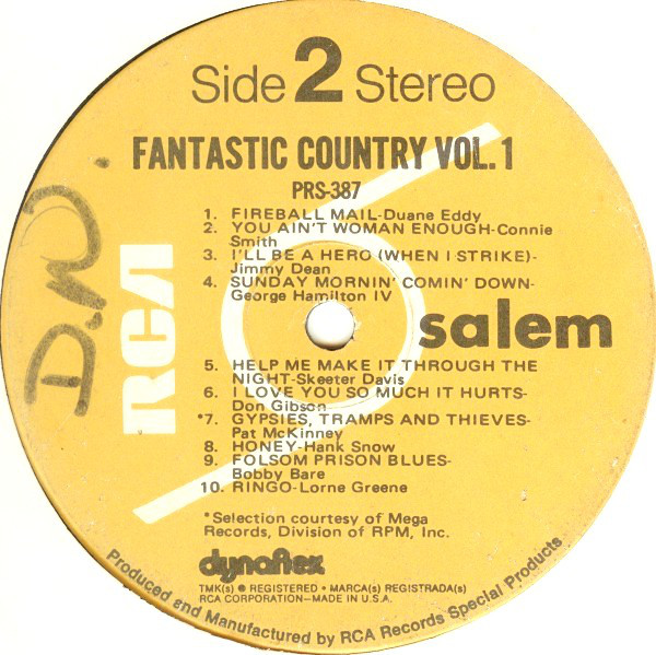 Various Fantastic Country Vol. 1 (LP, Comp, S/Edition, Roc