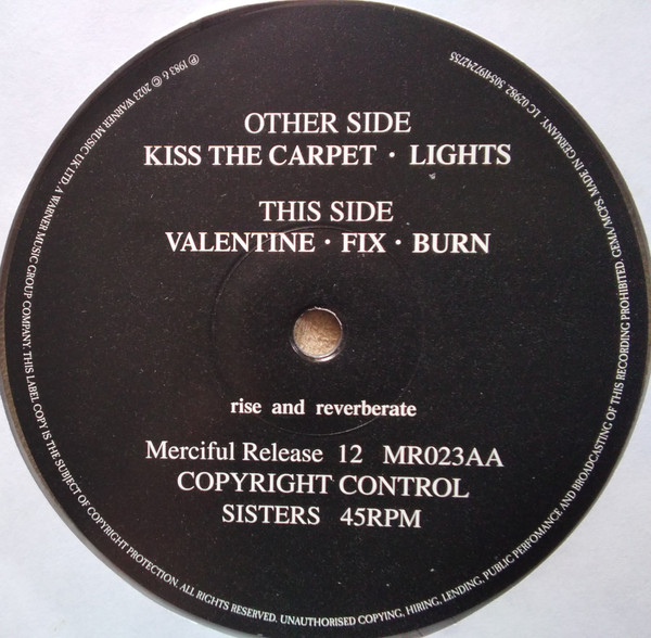 The Sisters Of Mercy The Reptile House E.P. (12″, EP, RSD, RE, Gre