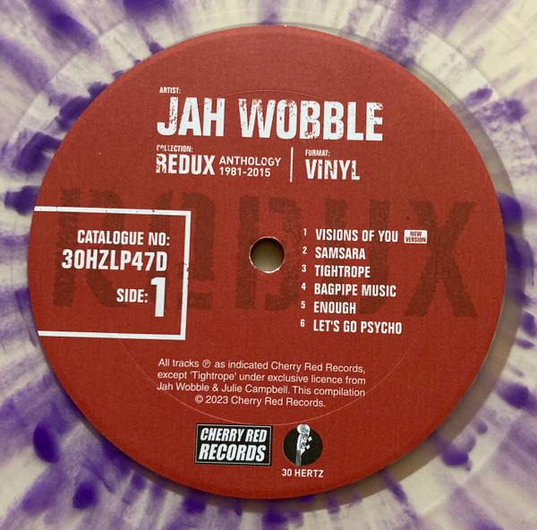 Jah Wobble – Redux (Anthology | 1981 – 2015) (2xLP, RSD, Comp, Ltd