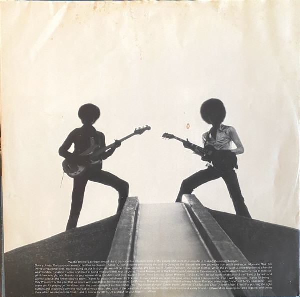 Brothers Johnson Look Out For 1 (LP, Album, Ter) akerrecords.nl