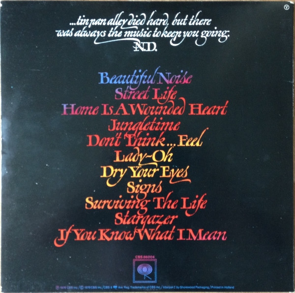 –　Neil　Diamond　Noise　(LP,　–　Gat)　Beautiful　Album,