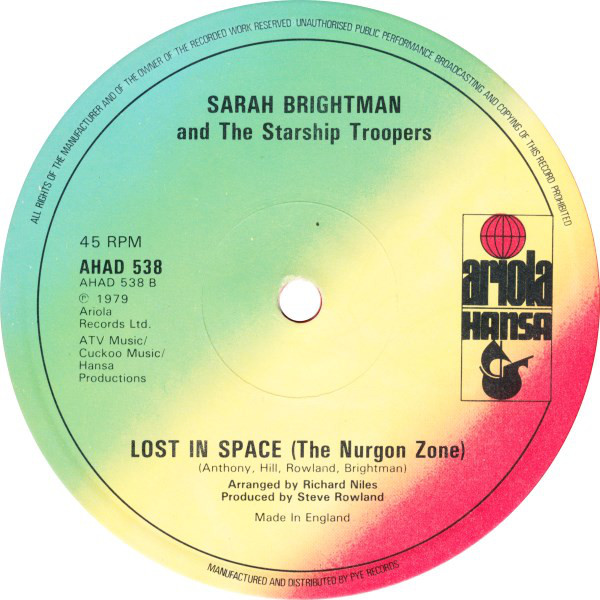 Sarah Brightman And The Starship Troopers – The Adventures Of The Love ...