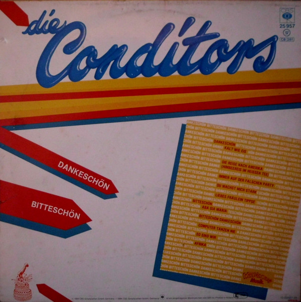 Die Conditors Dankeschön, Bitteschön (LP, Album) akerrecords.nl