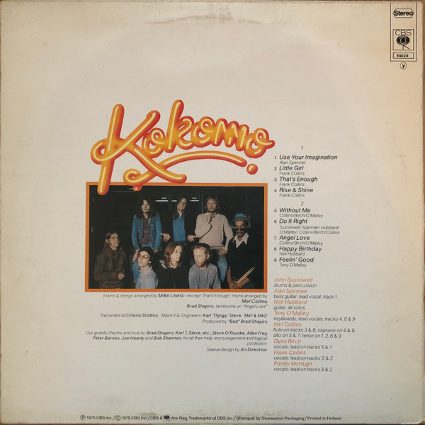 Kokomo Rise And Shine (LP, Album) akerrecords.nl