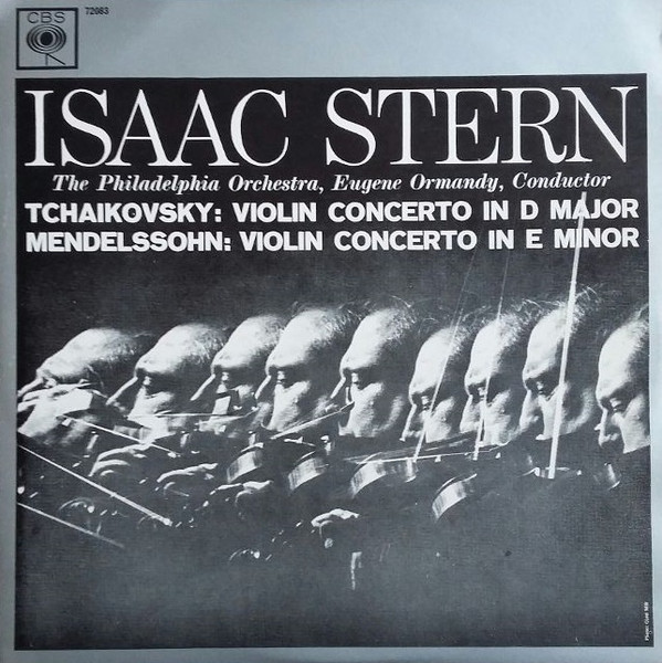 Isaac Stern, The Philadelphia Orchestra, Eugene Ormandy Conductor ...