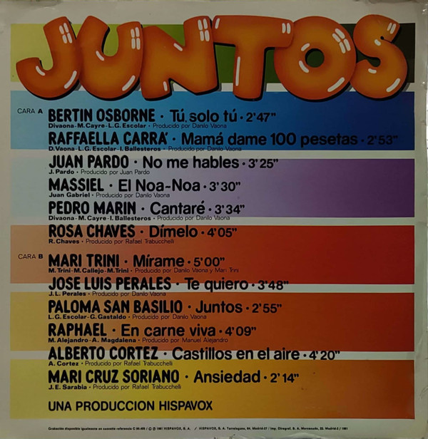 Various Juntos (LP, Comp) akerrecords.nl