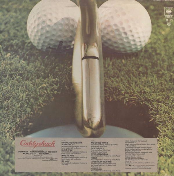 Various Caddyshack Music From The Motion Picture Soundtrack (LP