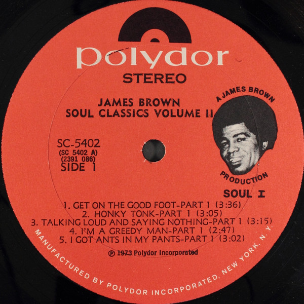 James Brown Soul Classics Volume Ii Lp Comp All Akerrecordsnl 