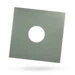 PLATENHOES LP VINTAGE KARTON MET VENSTER (GRIJS)