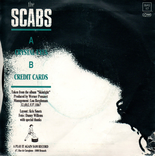 The Scabs – Crystal Eyes (7″, Single) – akerrecords.nl