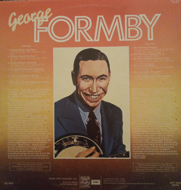 George Formby – George Formby (LP, Comp, Mono, RE) – akerrecords.nl