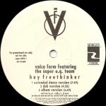 Voice Farm Featuring The Super E.Q. Team - Hey Freethinker (12", Promo)