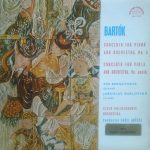 Béla Bartók, Eva Bernáthová, Jaroslav Karlovský - Concerto For Piano And Orchestra No. 3 / Concerto For Viola And Orchestra, Op. Posth. (LP, Album, Mono)