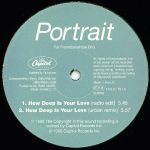 Portrait - How Deep Is Your Love (12", Promo)