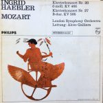 Wolfgang Amadeus Mozart, London Symphony Orchestra, Alceo Galliera, Ingrid Haebler - Klavierkonzert Nr. 20, Klavierkonzert Nr. 27 (LP)