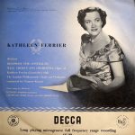 Johannes Brahms - Kathleen Ferrier With London Philharmonic Choir And London Philharmonic Orchestra Conducted By Clemens Krauss - Rhapsody For Contralto, Male Chorus And Orchestra ‧ Four Songs (LP, Mono)