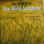 Antonín Dvořák, Josef Krips, Tonhalle-Orchester Zürich - New World Symphony - Symphony No. 9 In E Minor Opus 95 (LP, Album)