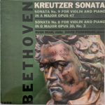 Ludwig van Beethoven / Hugh Bean, David Parkhouse - Sonatas For Violin & Piano Nos. 8 & 9 (LP)
