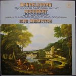 Felix Mendelssohn-Bartholdy, Franz Schubert / Japan Philharmonic Symphony Orchestra, Igor Markevitch - Symphonie Nr. 4 "Italienische" / Drei Ouvertüren (LP)