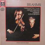 Berliner Philharmoniker, Herbert Von Karajan, Gidon Kremer, Johannes Brahms - Violin Concerto In D Major, Op. 77 (LP, RM)