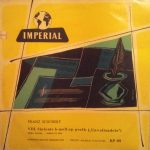 Franz Schubert, Nordwestdeutsche Philharmonie, Wilhelm Schüchter - VIII. Sinfonie H-moll Op. Posth. ("Unvollendete") (10", Mono)
