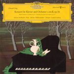 Edvard Grieg - Adrian Aeschbacher, Berliner Philharmoniker, Leopold Ludwig - Konzert Für Klavier Und Orchester A-Moll, Op. 16 (10", Mono)