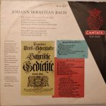 Johann Sebastian Bach, Frankfurter Kantorei, Deutsche Bachsolisten, Kurt Thomas - Du Wahrer Gott Und Davids Sohn / Sehet, Wir Gehn Hinauf Gen Jerusalem (LP)