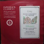 Edvard Grieg, Robert Schumann - Piano Concerto In A Minor / Piano Concerto In A Minor (LP, Album)