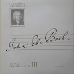 Johann Sebastian Bach - Johann Sebastian Bach III (10", Album)