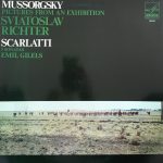Modest Mussorgsky – Sviatoslav Richter / Domenico Scarlatti – Emil Gilels - Pictures From An Exhibition / 5 Sonatas (LP, Comp)